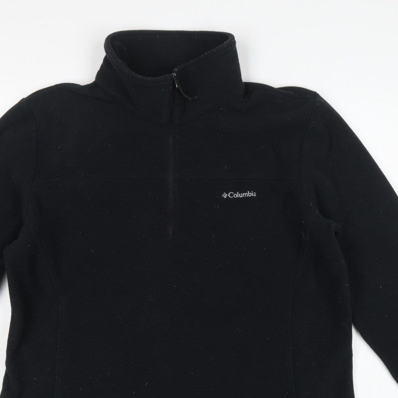 Columbia Men's Black XL 1/4 Zip Fleece Pullover Sweatshirt