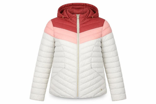 Next Women Multicoloured UK 14 Petite Hooded Quilted Puffer Jacket