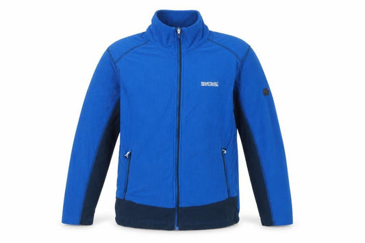 Regatta Men's Blue S Full Zip Fleece Sweatshirt Outdoor Hiking