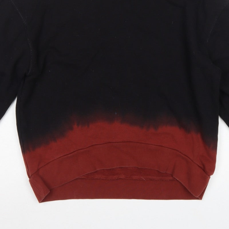 Levi's Women Multicoloured XS Dip Dye Pullover Cotton Sweatshirt