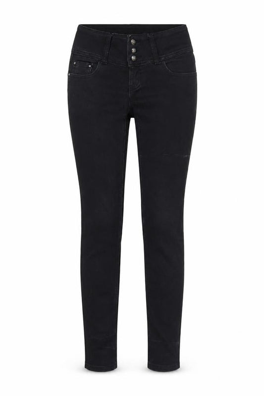 SEYOO Women’s Black UK 8 High Rise Skinny Stretch Jeans