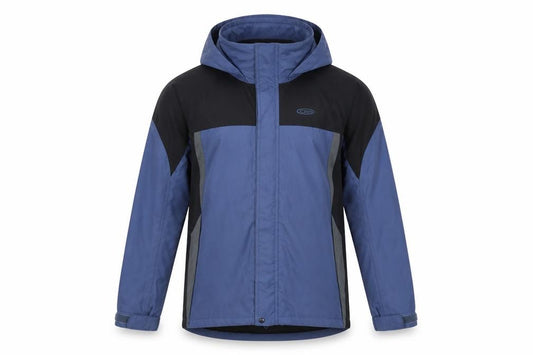 Geleit Men Blue XS Waterproof Hooded Rain Jacket Outdoor