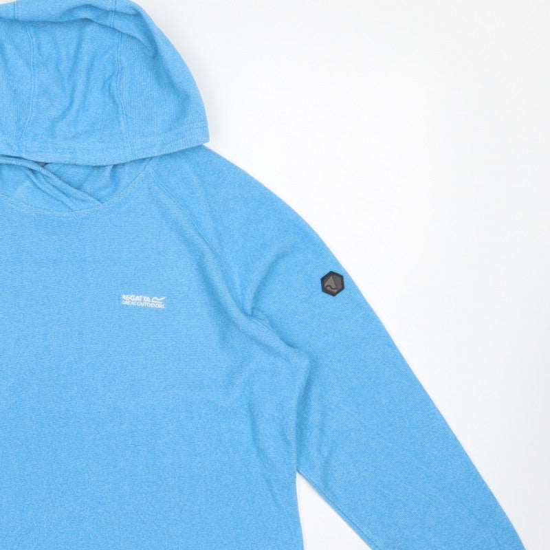 Regatta Women’s Blue UK 16 Hooded Pullover Tunic Zip Pocket