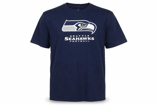 NFL Team Apparel Men’s Blue XL Seattle Seahawks Graphic T-Shirt
