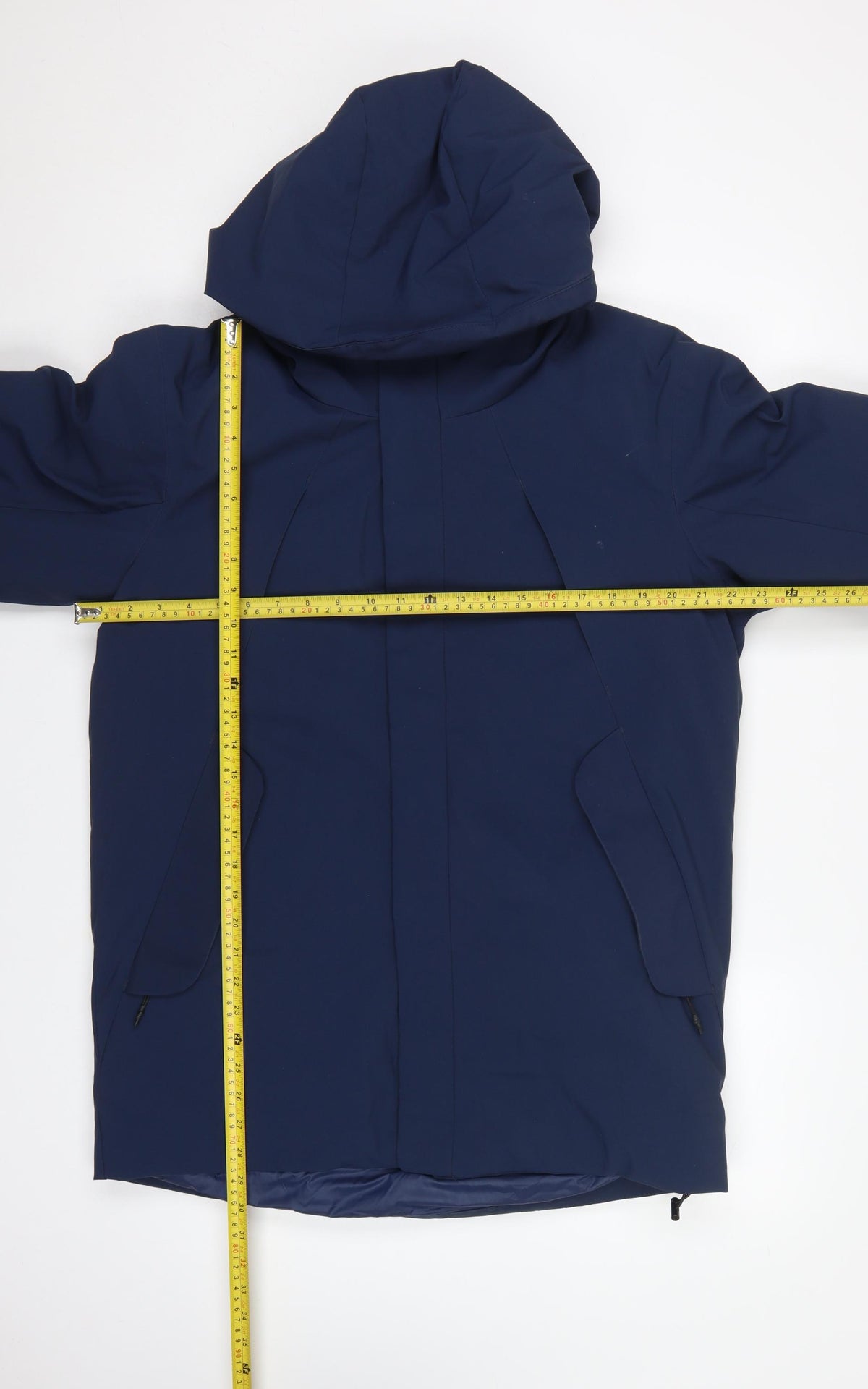 Zara Men’s Blue Size S Hooded Padded Parka Jacket