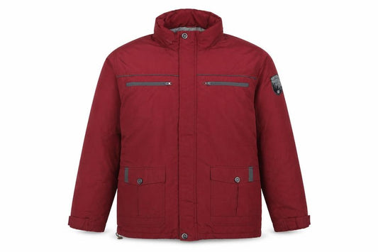 Atlas for Men Men's Red 3XL Hooded Padded Parka Outdoor Jacket