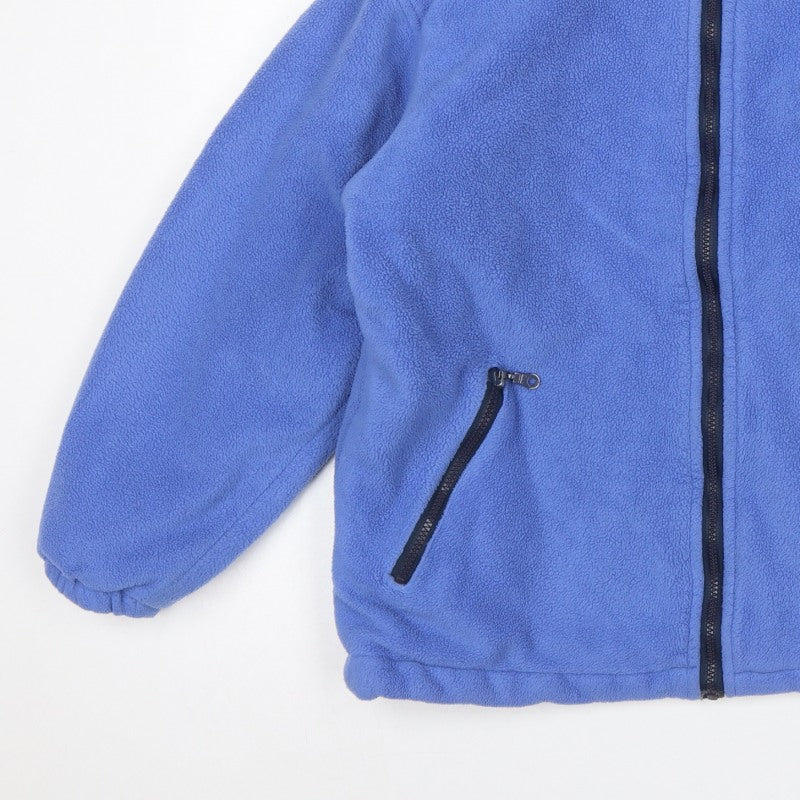 Bronte Men’s Blue M Fleece Full Zip Outdoor Jacket Made in England