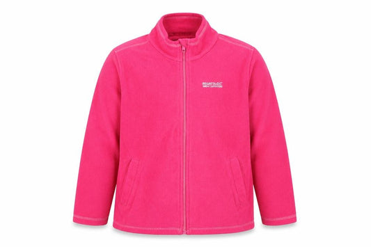 Regatta Girls Pink 9-10 Years Fleece Full Zip Jacket Pockets