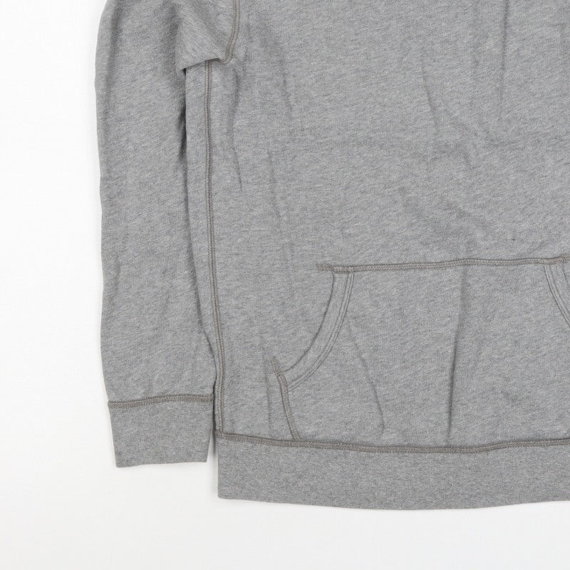 Gap Kids Boys Grey Logo Sweatshirt 14-15 Years Pullover Pockets