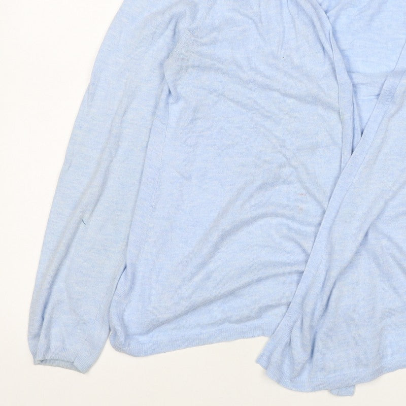 Marks and Spencer Women's Blue UK 14 Open Cardigan Knit