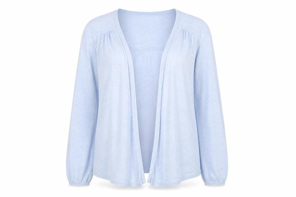 Marks and Spencer Women's Blue UK 14 Open Cardigan Knit