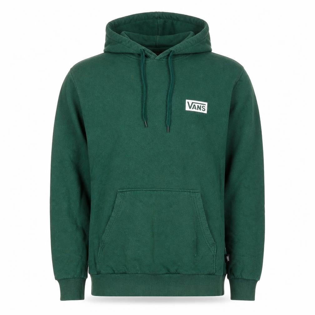 Vans Men’s Green M Pullover Hoodie Logo Cotton Kangaroo Pocket
