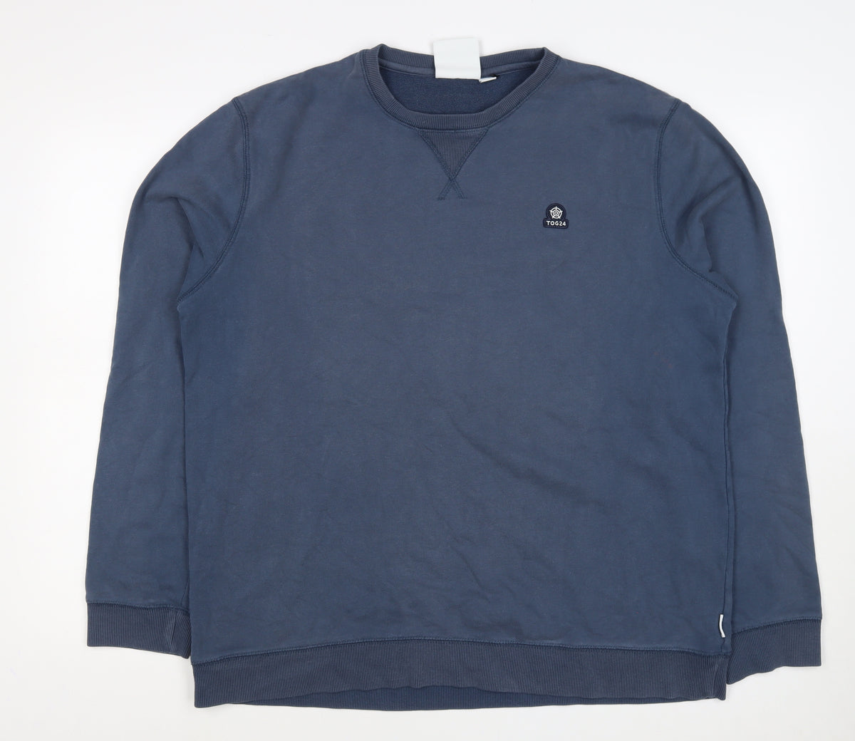 TOG24 Men’s Blue XL Pullover Crew Neck Logo Sweatshirt