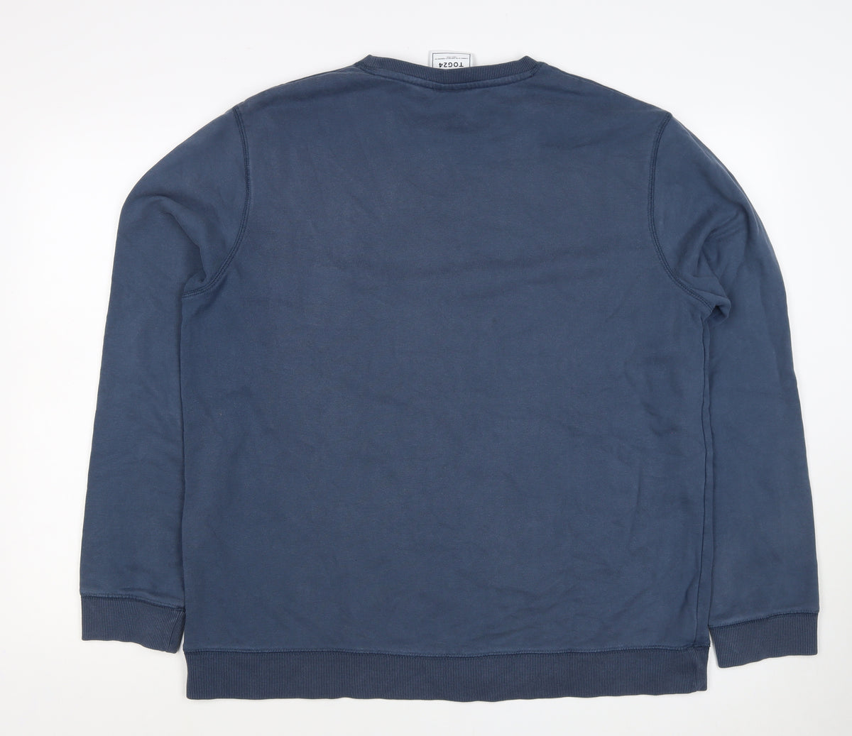 TOG24 Men’s Blue XL Pullover Crew Neck Logo Sweatshirt