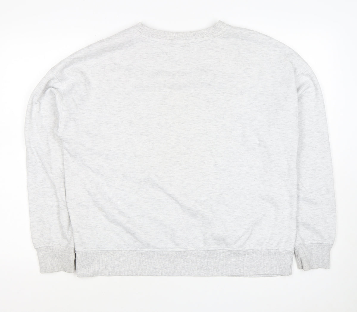 Space Jam Women Grey UK 12 Graphic Crew Neck Sweatshirt