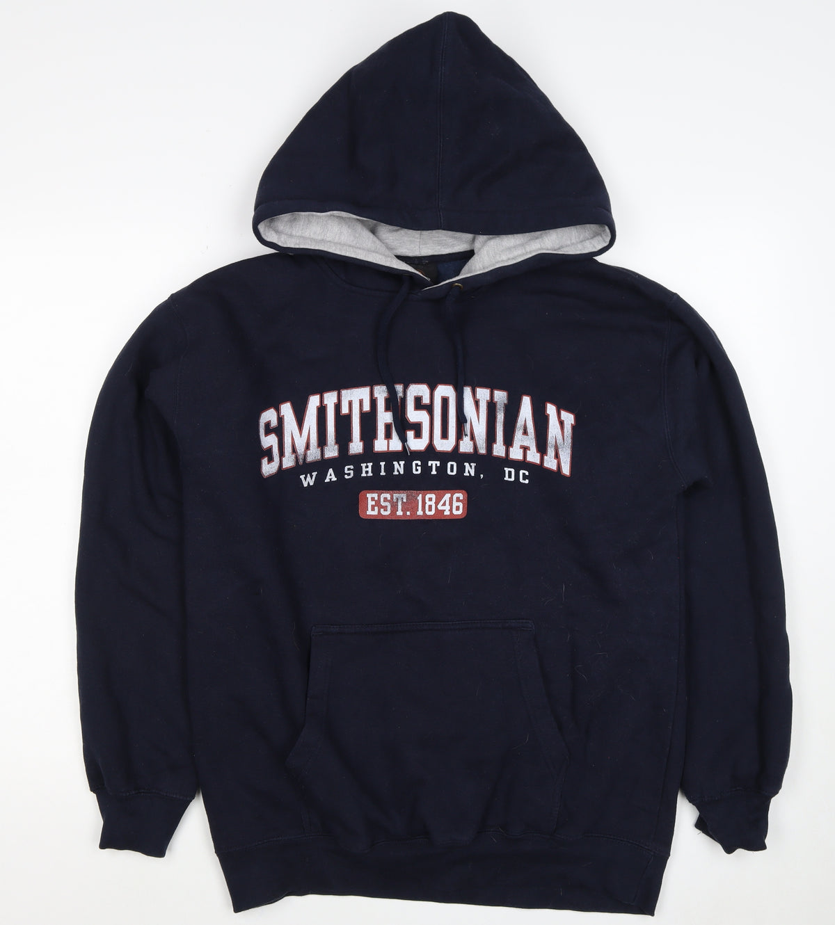 Prairie Mountain Men’s Navy M Smithsonian Graphic Pullover Hoodie
