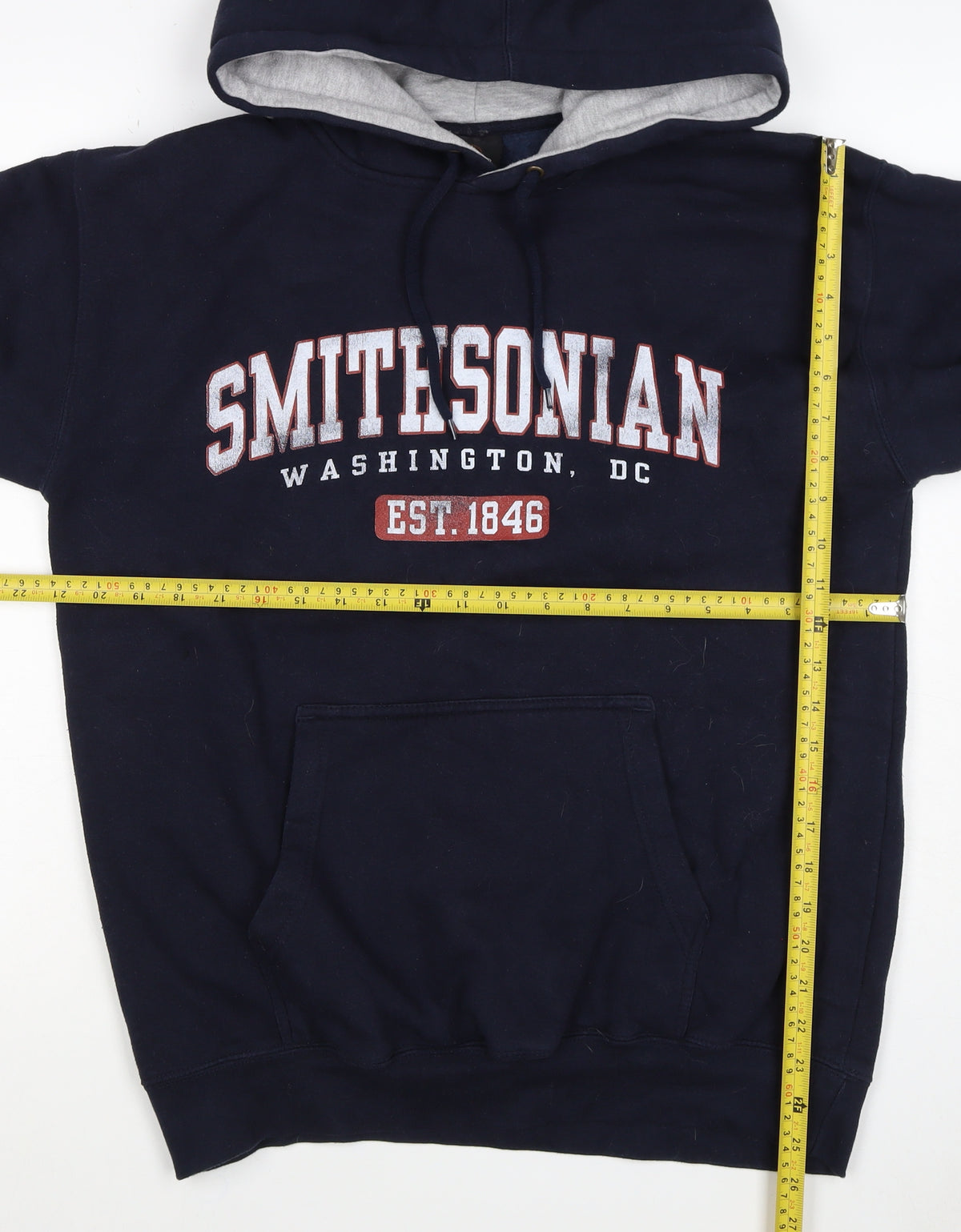 Prairie Mountain Men’s Navy M Smithsonian Graphic Pullover Hoodie