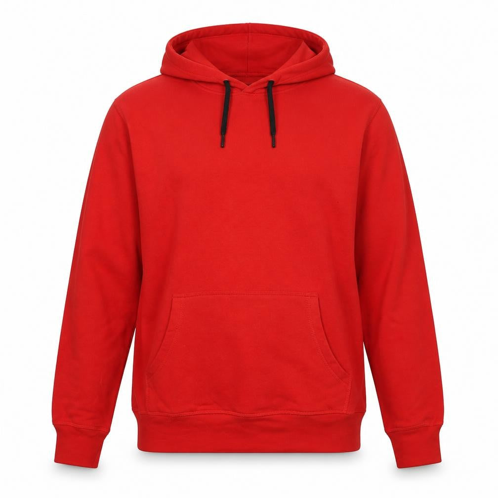 Red Herring Men’s Red Small Pullover Hoodie Drawstring Pocket