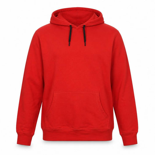 Red Herring Men’s Red Small Pullover Hoodie Drawstring Pocket