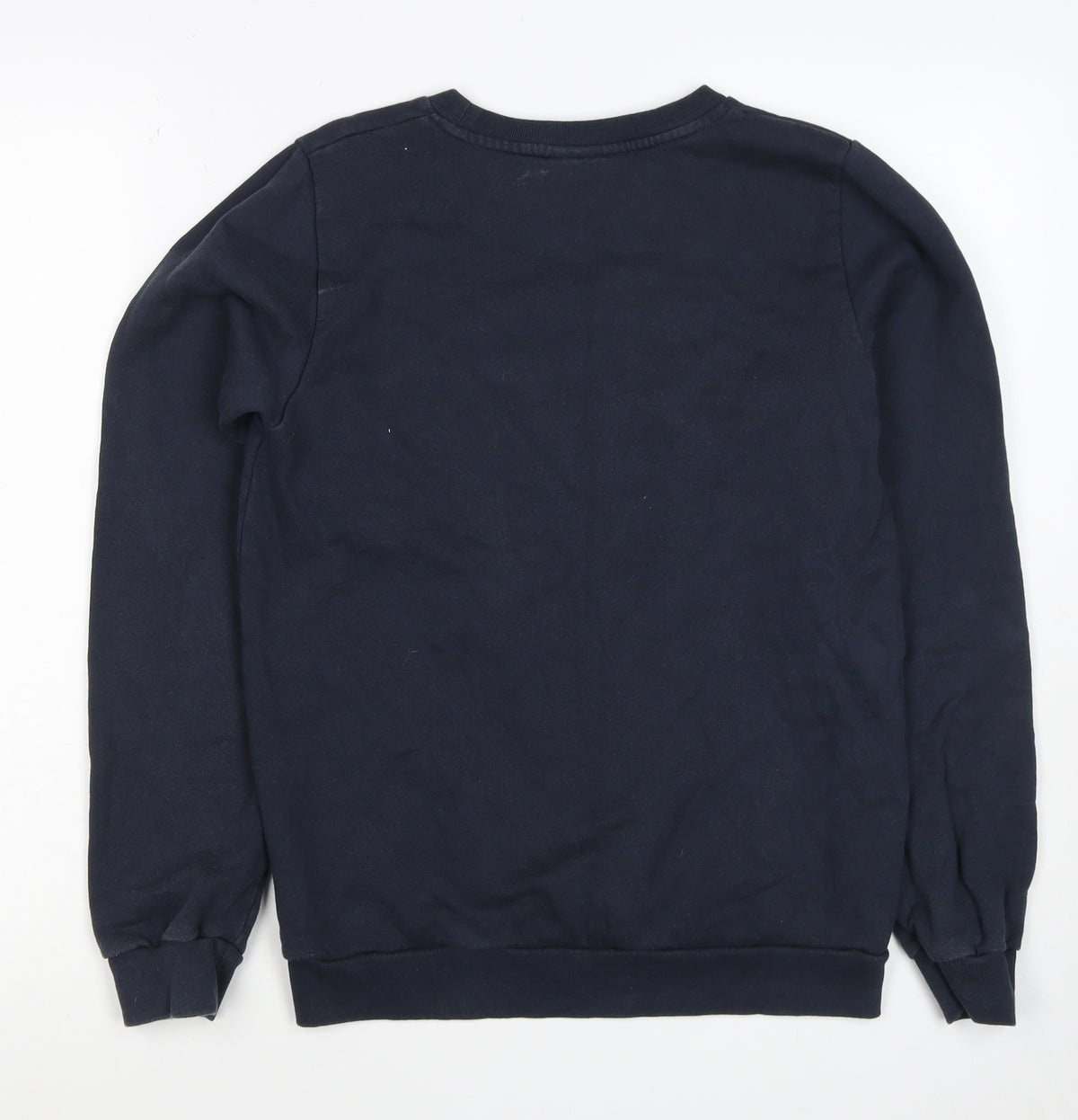 Pyrenex Boys Navy 16 Years Pullover Logo Cotton Sweatshirt