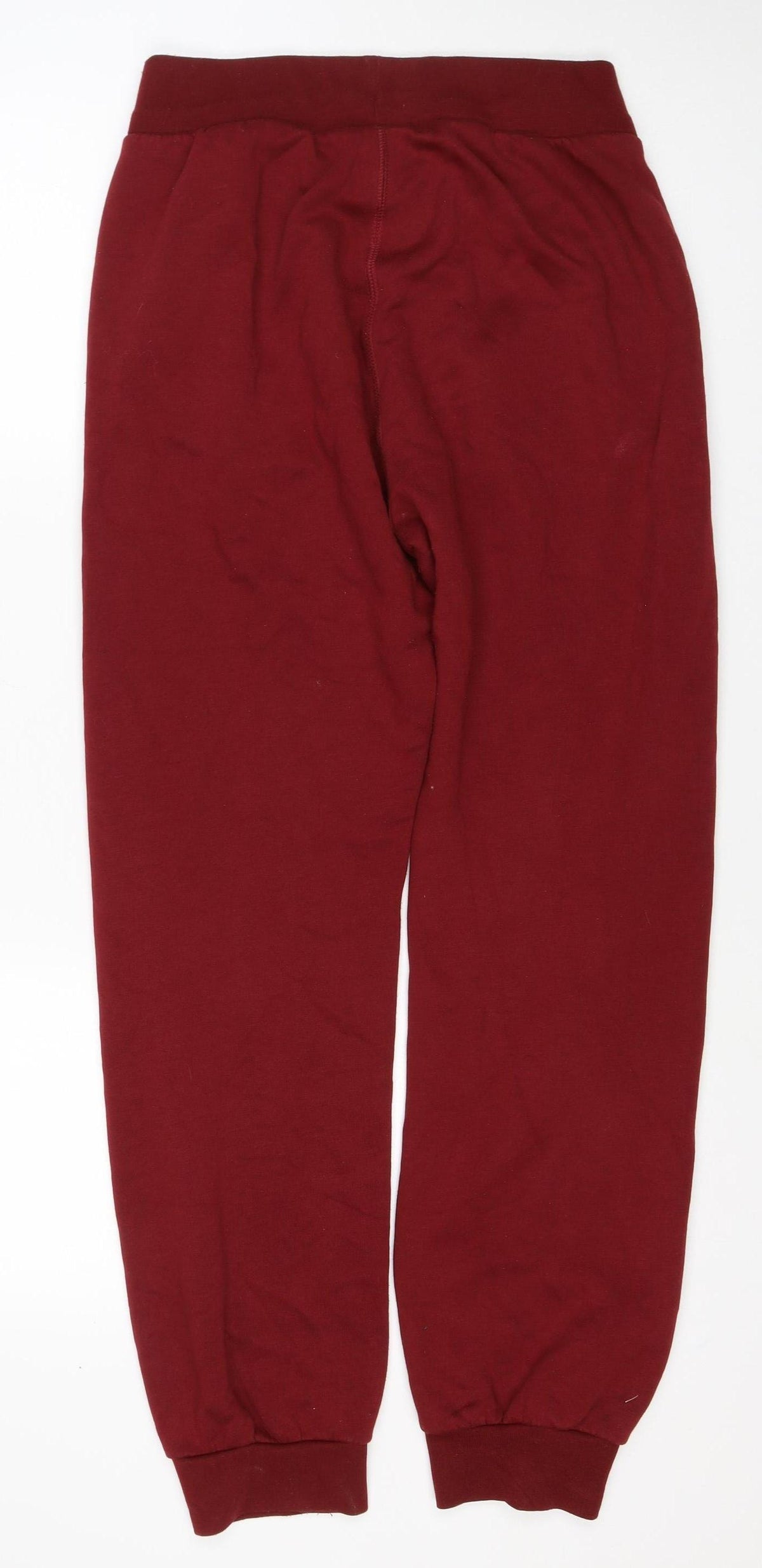 Juicy Couture Women’s Red S Logo Drawstring Fleece Sweatpants