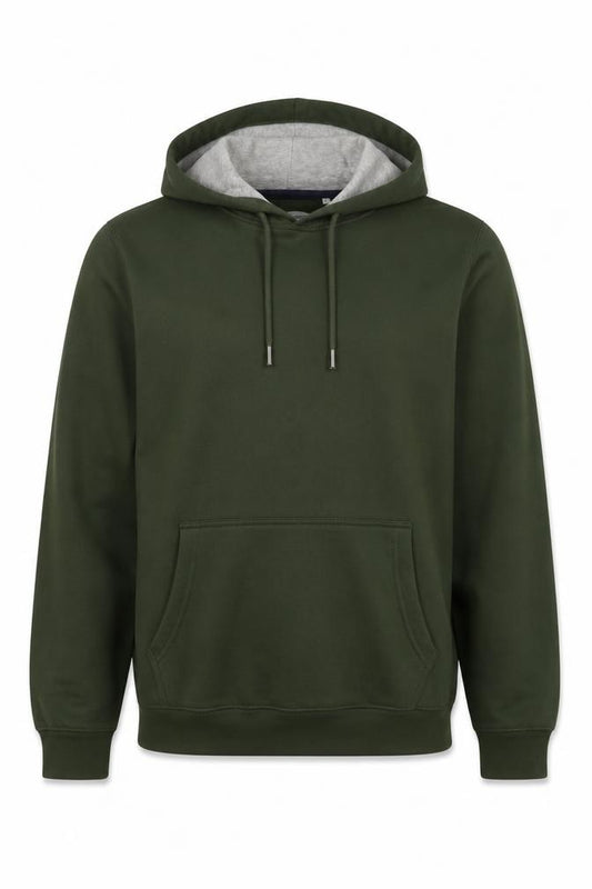 Carson Men’s Green XL Pullover Hooded Fleece Hoodie Pockets