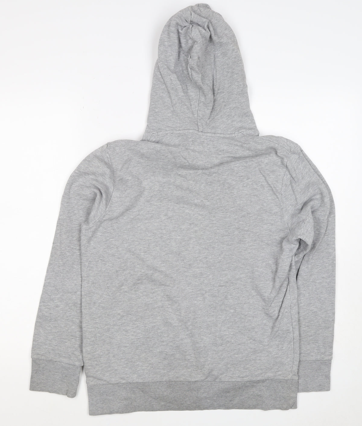 Levi's Men Grey S Pullover Hoodie Red Logo Graphic Cotton