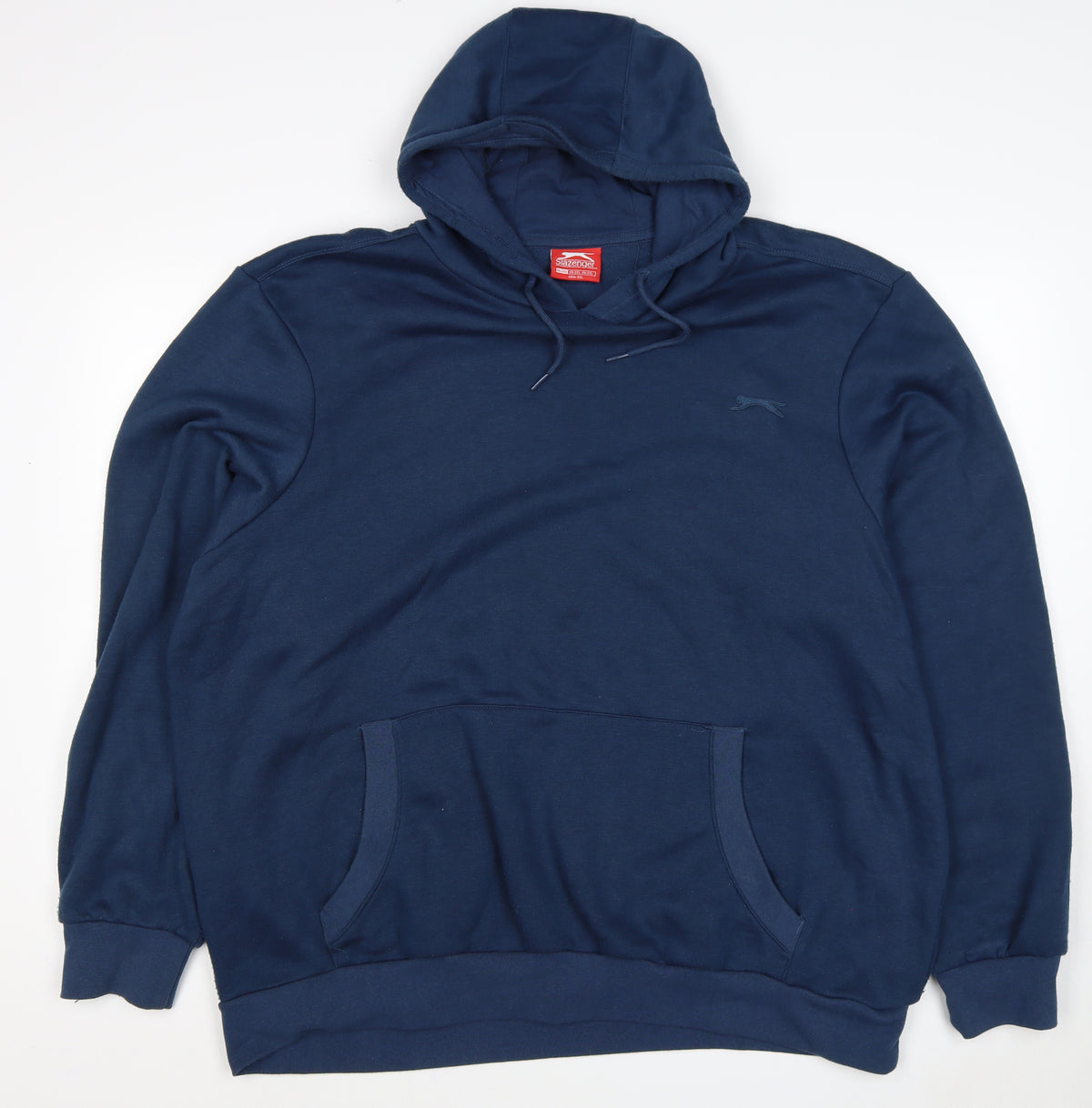 Slazenger Men's Blue 2XL Pullover Hoodie Logo Kangaroo Pocket