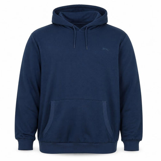 Slazenger Men's Blue 2XL Pullover Hoodie Logo Kangaroo Pocket