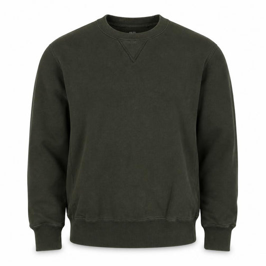 UNIQLO Men’s Green XS Crew Neck Pullover Cotton Sweatshirt