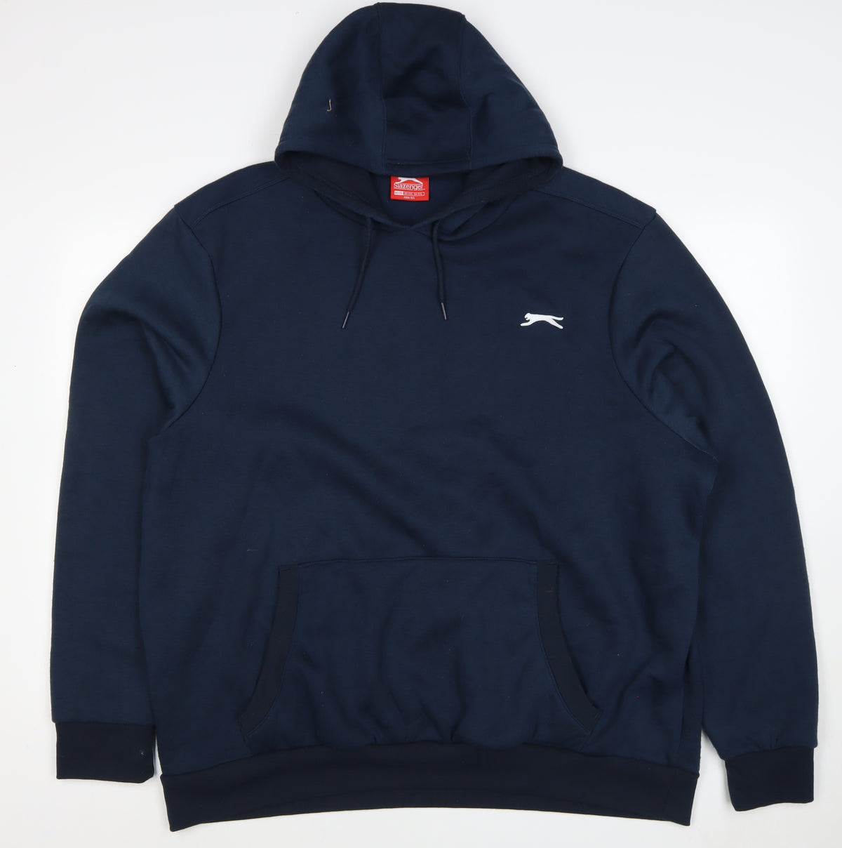 Slazenger Men’s Blue 2XL Pullover Hoodie Logo Drawstring Pockets