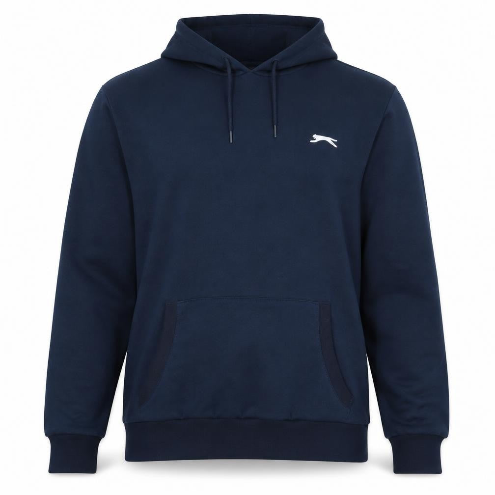 Slazenger Men’s Blue 2XL Pullover Hoodie Logo Drawstring Pockets
