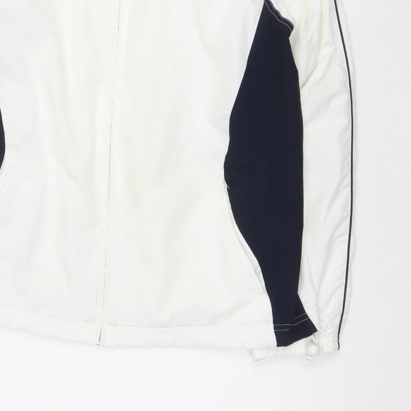 Reebok Women's White & Black UK 14 Track Jacket Full Zip