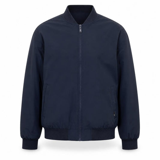 Burton Menswear Men’s Blue M Bomber Jacket Full Zip 38-40in