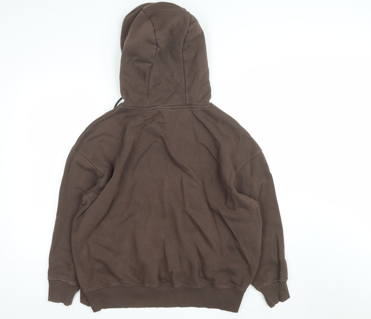 Nike Women’s Brown Logo Pullover Fleece Hoodie Size M