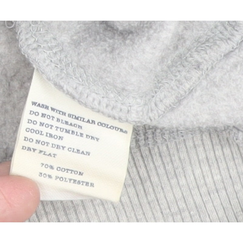 Jack Wills Women’s Grey Size 12 Pullover Hoodie Logo Graphic