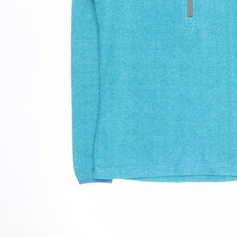 North Ridge Women Blue UK 10 Fleece 1/2 Zip Pullover Sweatshirt