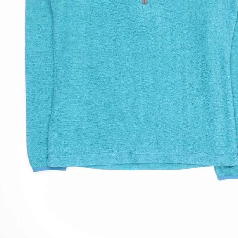 North Ridge Women Blue UK 10 Fleece 1/2 Zip Pullover Sweatshirt