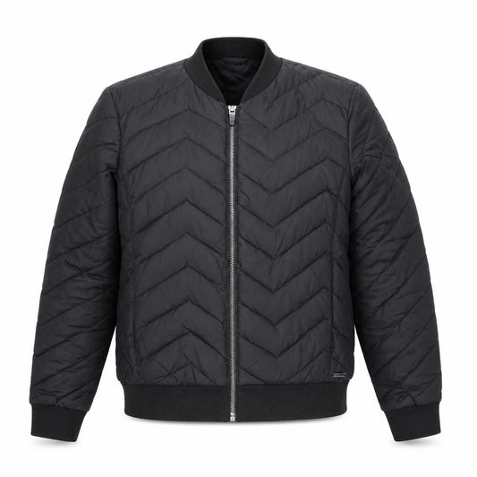 Sweaty Betty Unisex Adults Black S Quilted Padded Bomber Jacket