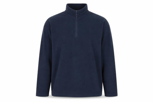Mountain Warehouse Men’s Blue XL 1/4 Zip Fleece Sweatshirt
