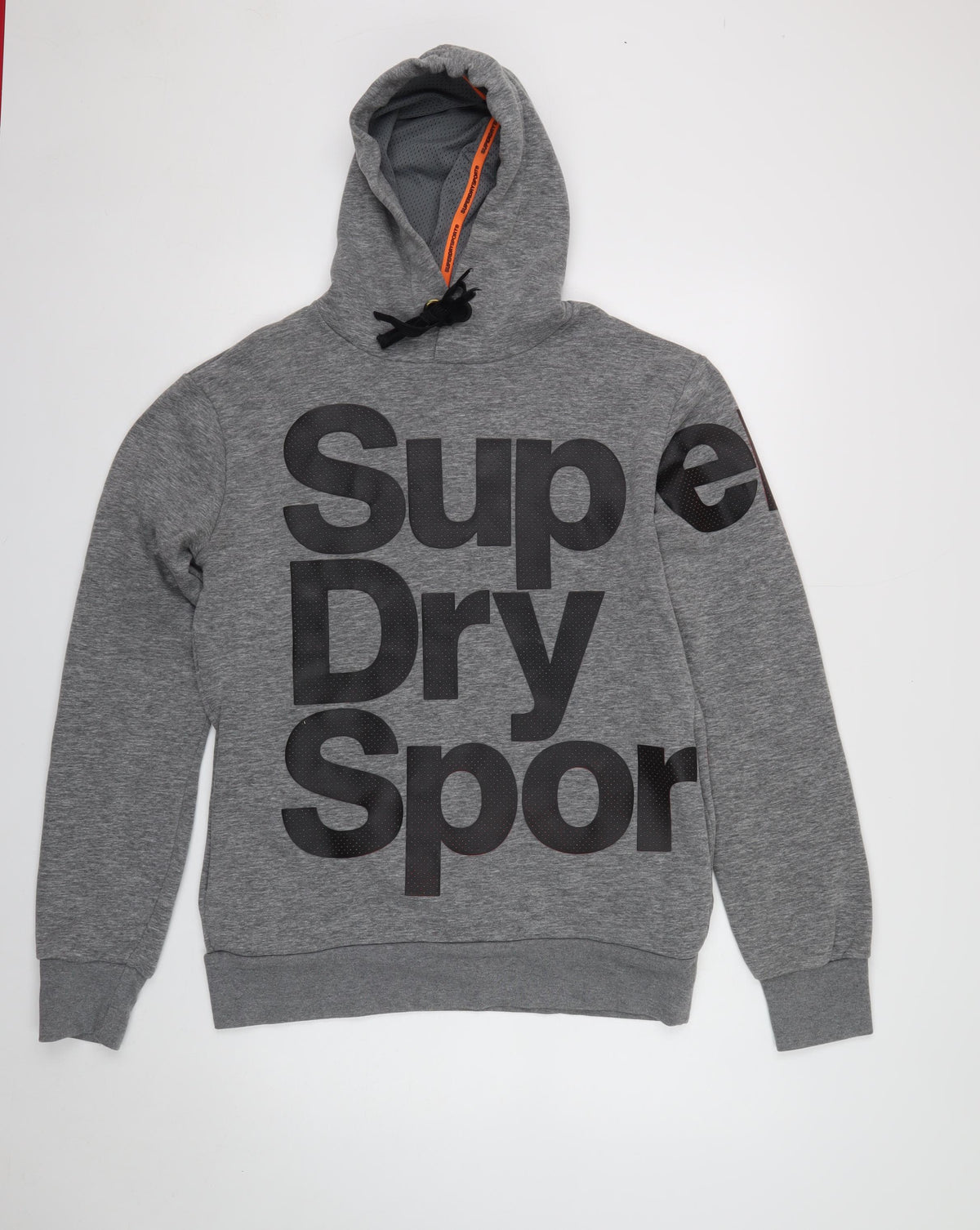 Superdry Sport Men’s Grey S Combat 22 Graphic Pullover Hoodie