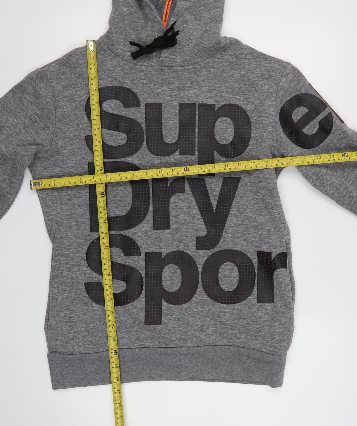 Superdry Sport Men’s Grey S Combat 22 Graphic Pullover Hoodie