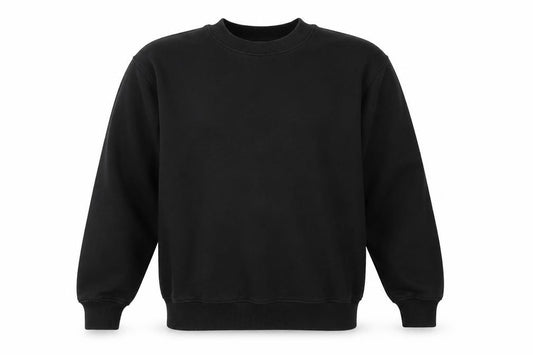Next Men’s Black L Crew Neck Pullover Fleece Sweatshirt