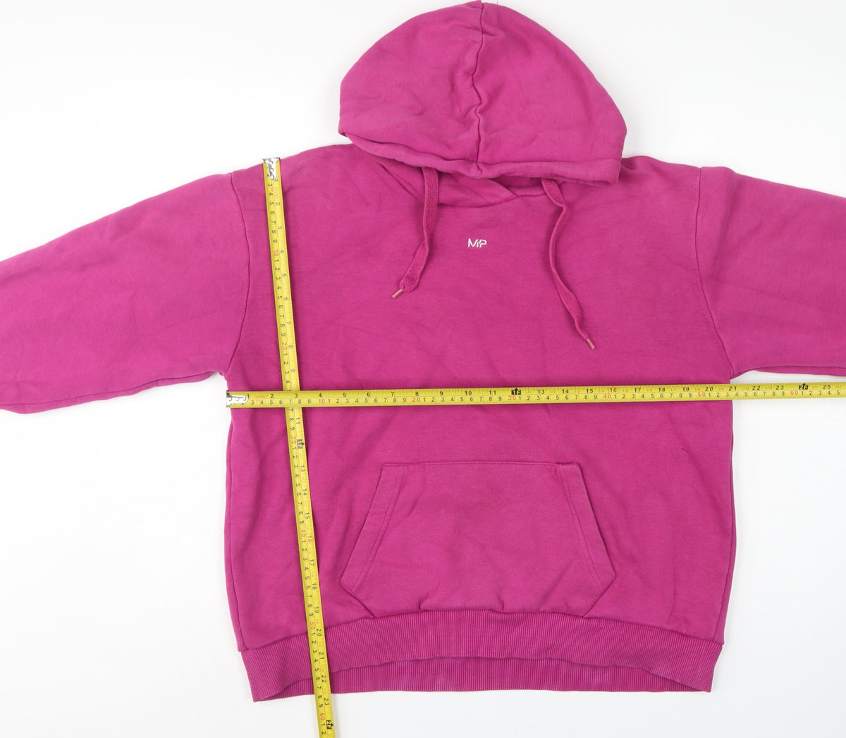 Myprotein Women’s Pink L Pullover Hoodie Logo Pocket