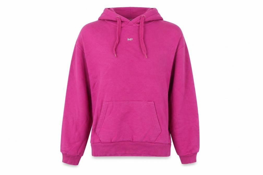 Myprotein Women’s Pink L Pullover Hoodie Logo Pocket