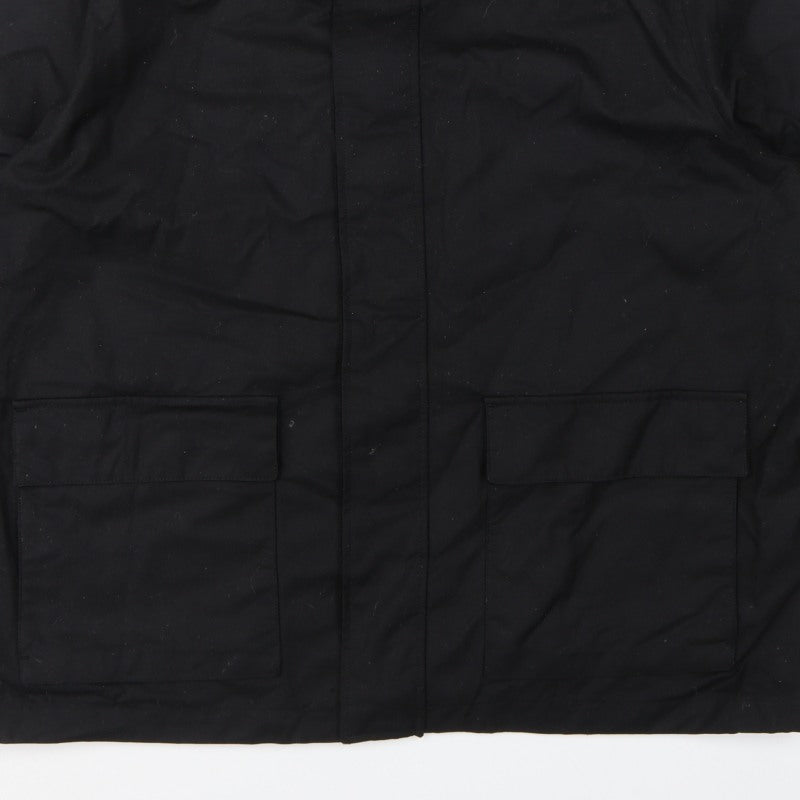 Marks & Spencer Men’s Black 2XL Military Cotton Lined Jacket