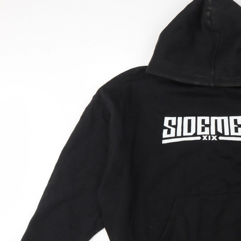 SDMN Sidemen XIX Men’s Black XL Pullover Logo Hoodie