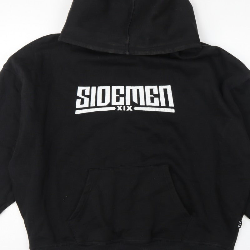 SDMN Sidemen XIX Men’s Black XL Pullover Logo Hoodie