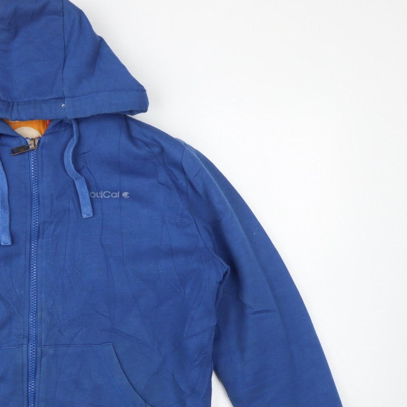 SoulCal Men’s Blue Large Full Zip Sherpa Lined Hoodie
