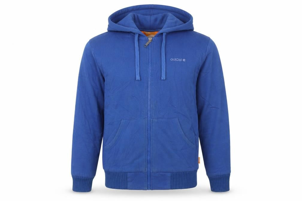 SoulCal Men’s Blue Large Full Zip Sherpa Lined Hoodie